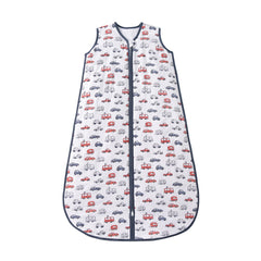 TADO MUSLIN sleep sack fabric close-up highlighting soft bamboo rayon for gentle skin comfort