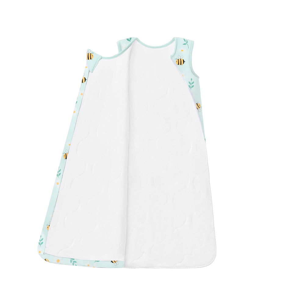 TADO MUSLIN sleep sack 2-way zipper enables easy midnight diaper changes.