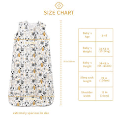 TADO MUSLIN sleeveless design allows natural leg movement for growing toddlers.
