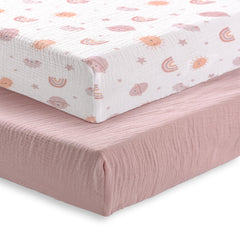 TADO MUSLIN soft muslin fabric detail highlighting airy feel for sensitive skin.