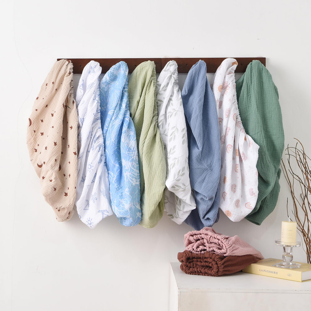 TADO MUSLIN soft organic cotton sheet feels gentle on skin