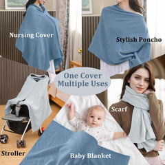 TADO MUSLIN stroller shade with peek-a-boo for easy baby monitoring