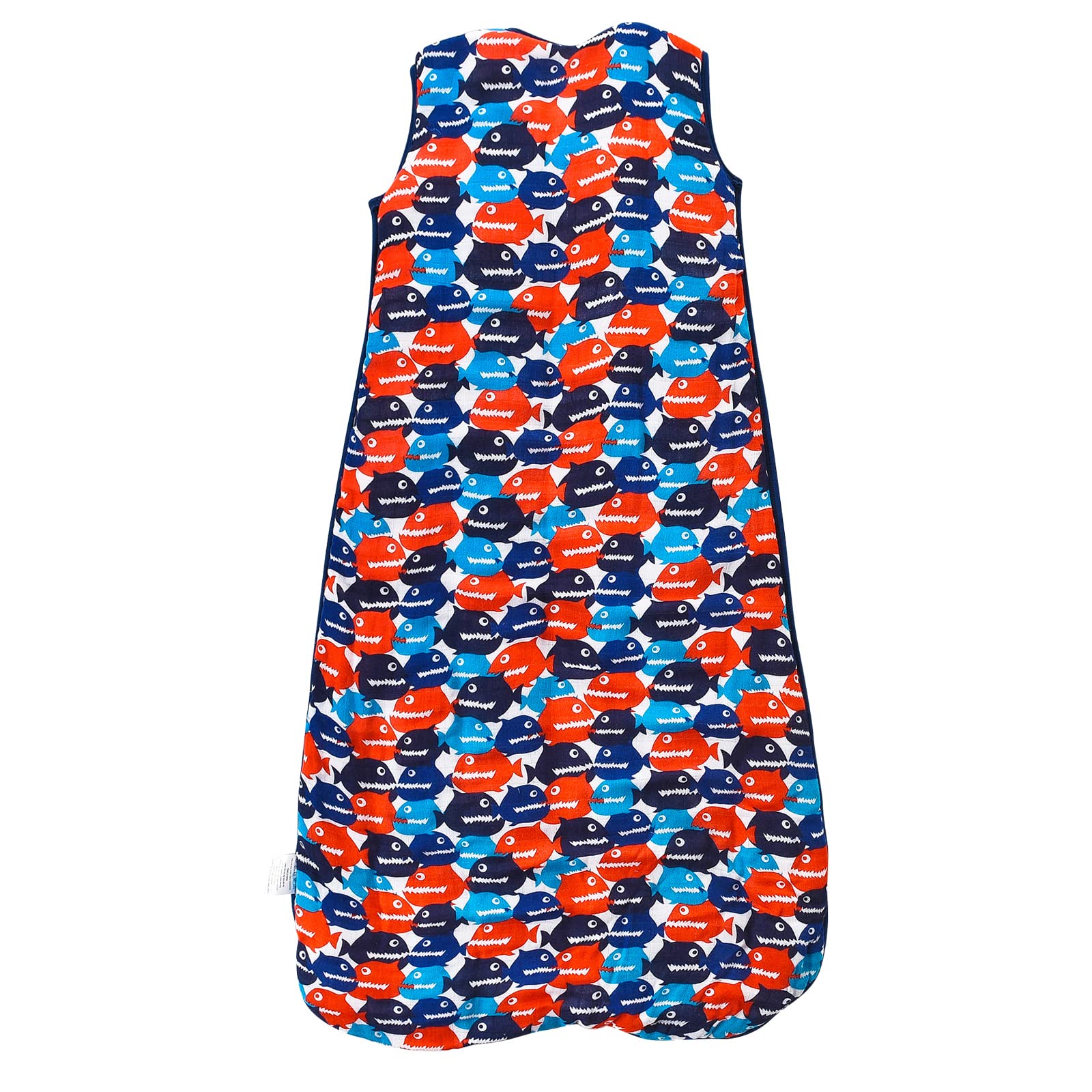 TADO MUSLIN sleep sack 2-way zipper front for easy dressing and diaper changes