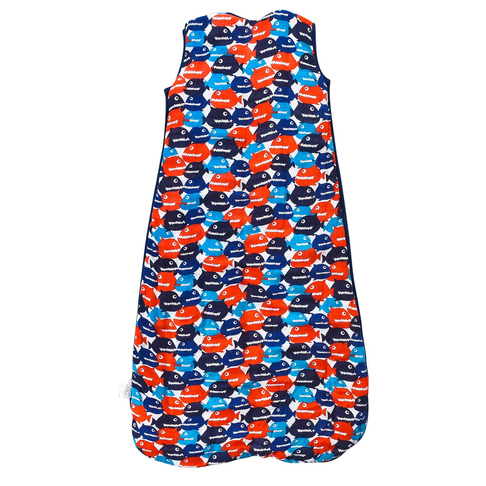 TADO MUSLIN sleep sack 2-way zipper front for easy dressing and diaper changes