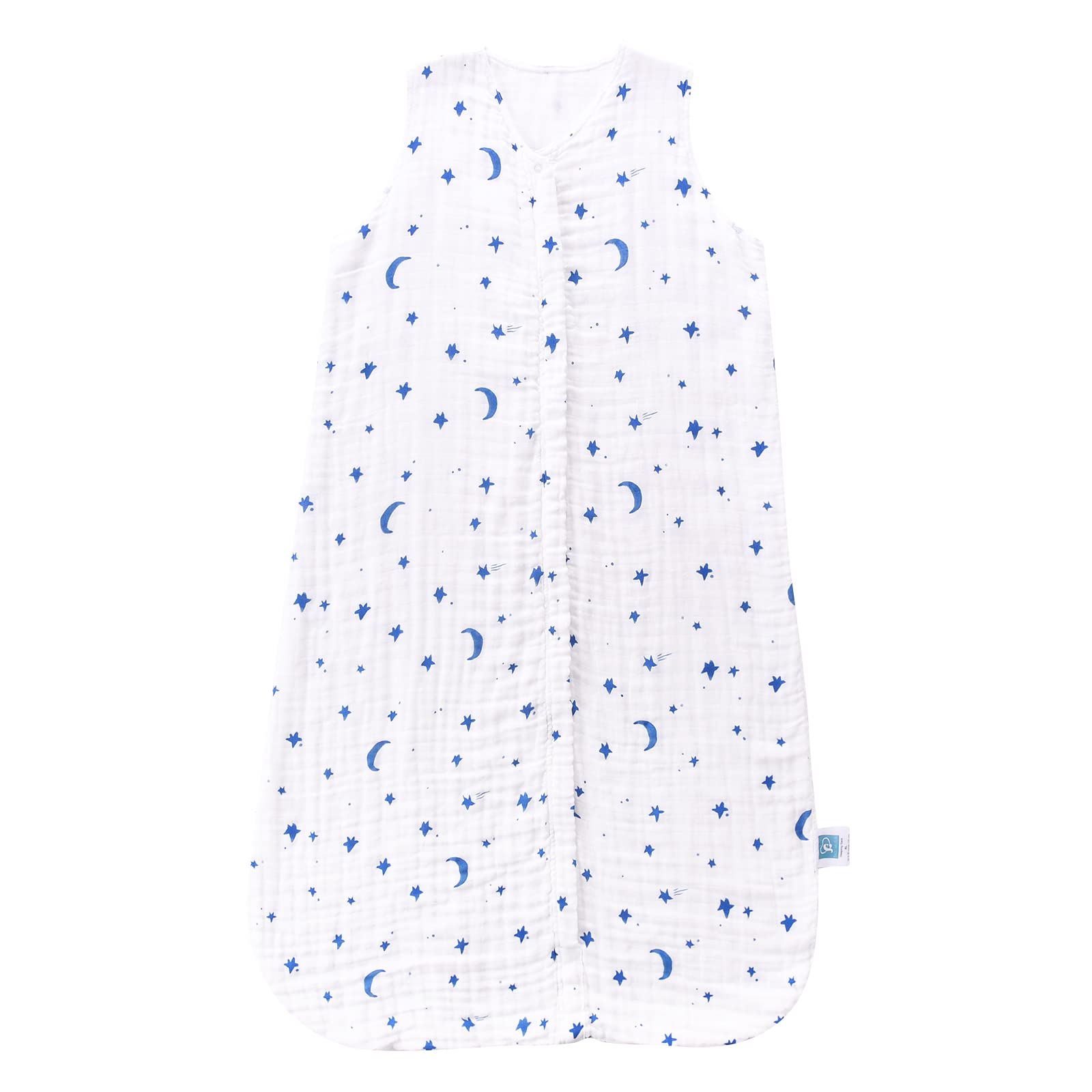 TADO MUSLIN toddler sleep sack front view showing breathable comfort for warm nights