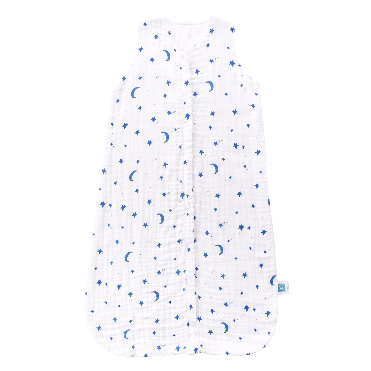 TADO MUSLIN toddler sleep sack front view showing breathable comfort for warm nights