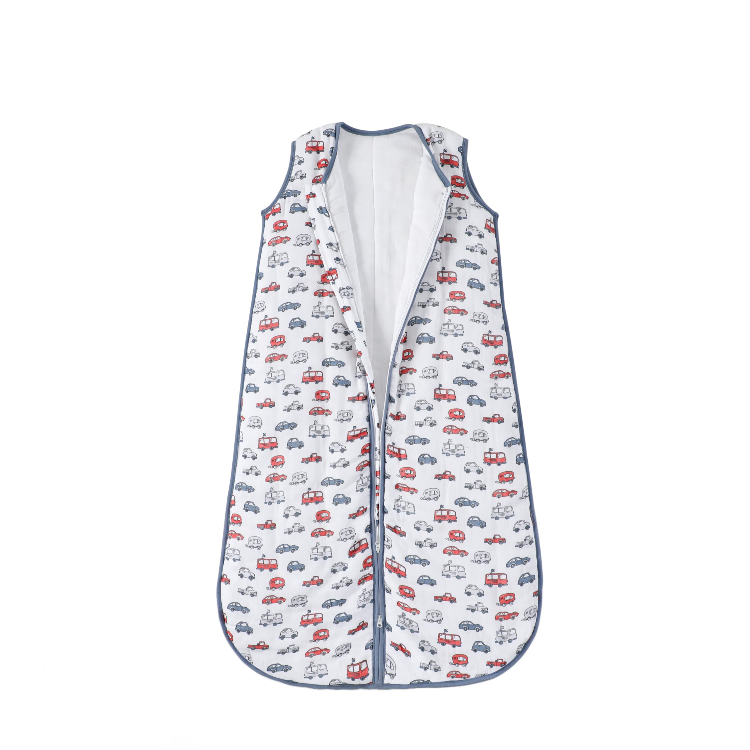 TADO MUSLIN Cars pattern sleep sack adds fun to bedtime routine