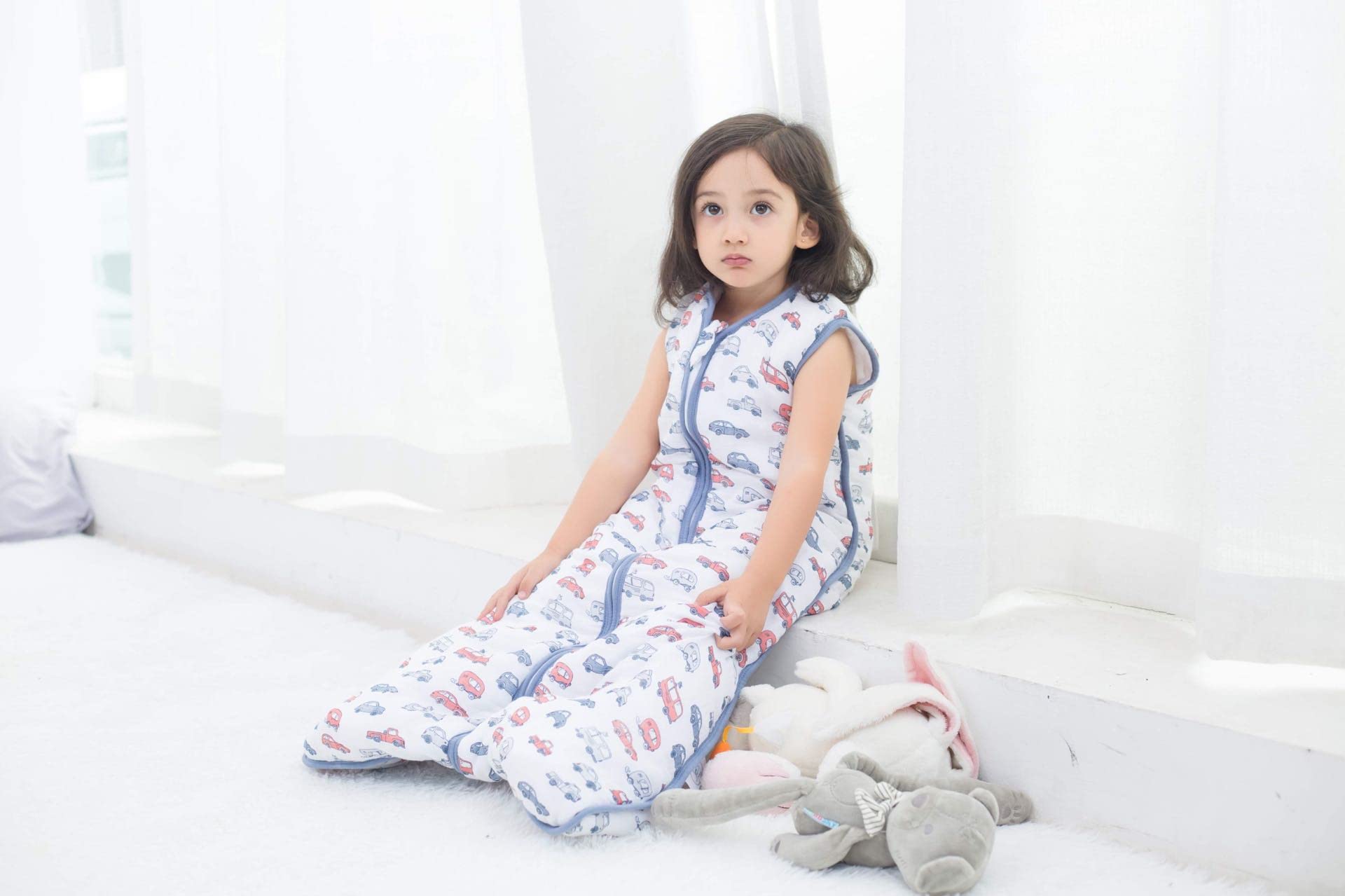 TADO MUSLIN Small fish pattern sleep sack suitable for toddlers