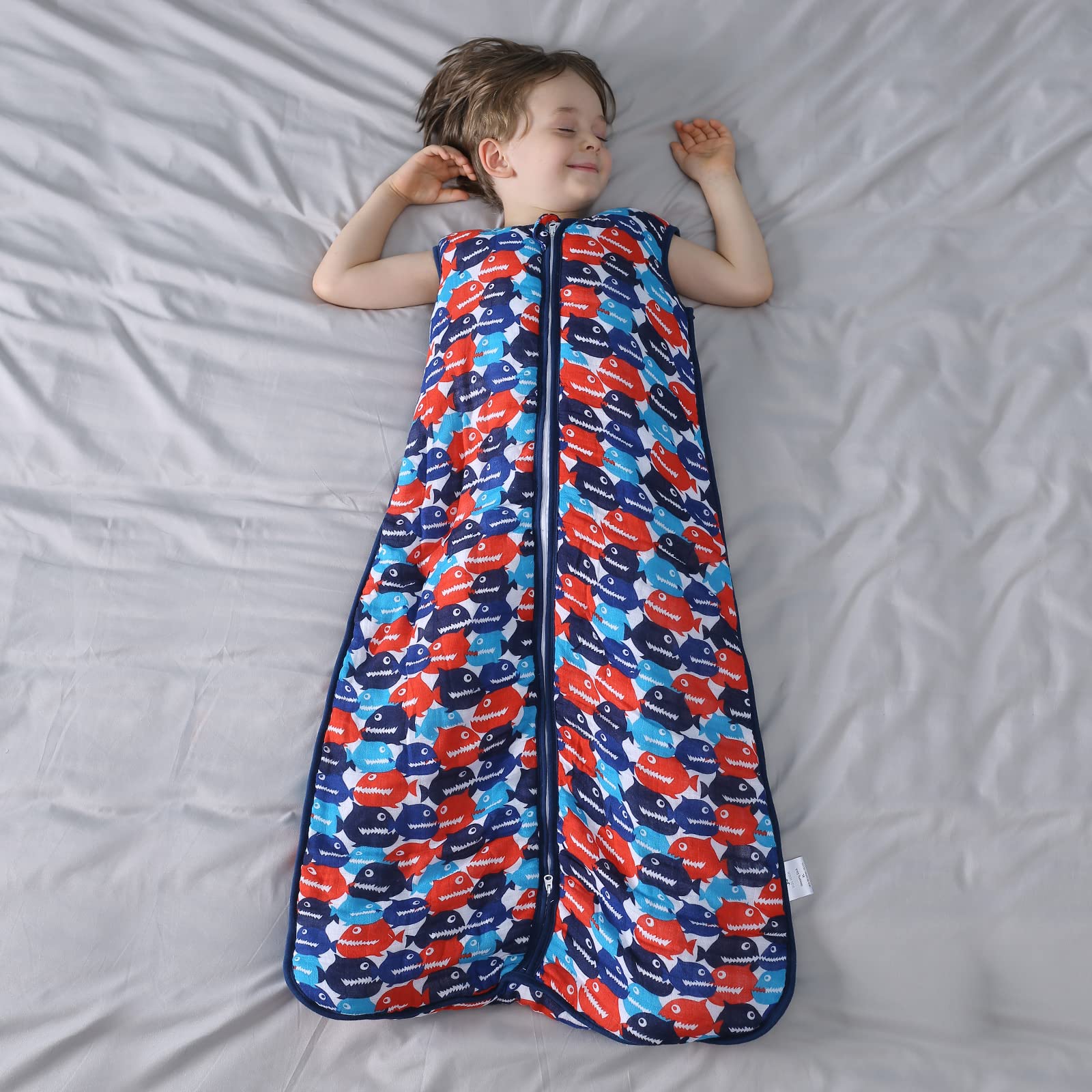 TADO MUSLIN sleep sack room-temperature 61-68f suitable warmth