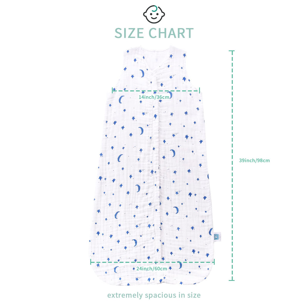 TADO MUSLIN 2-4T size silhouette highlighting roomy fit for growing legs