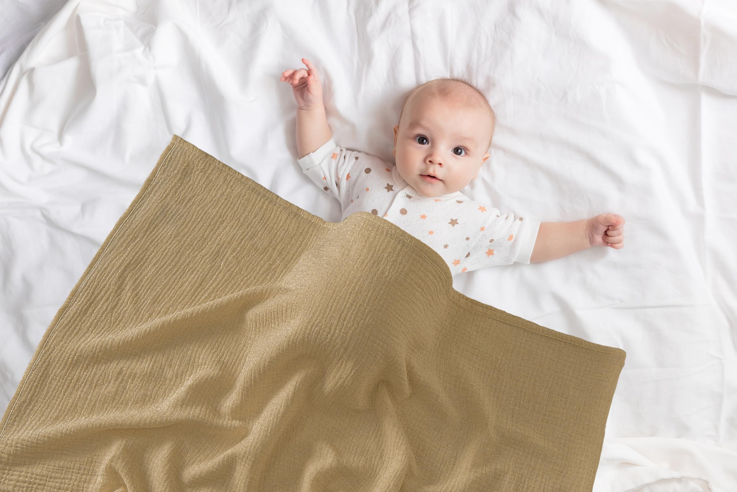 Tado Muslin gift-ready packaging ideal for baby showers.