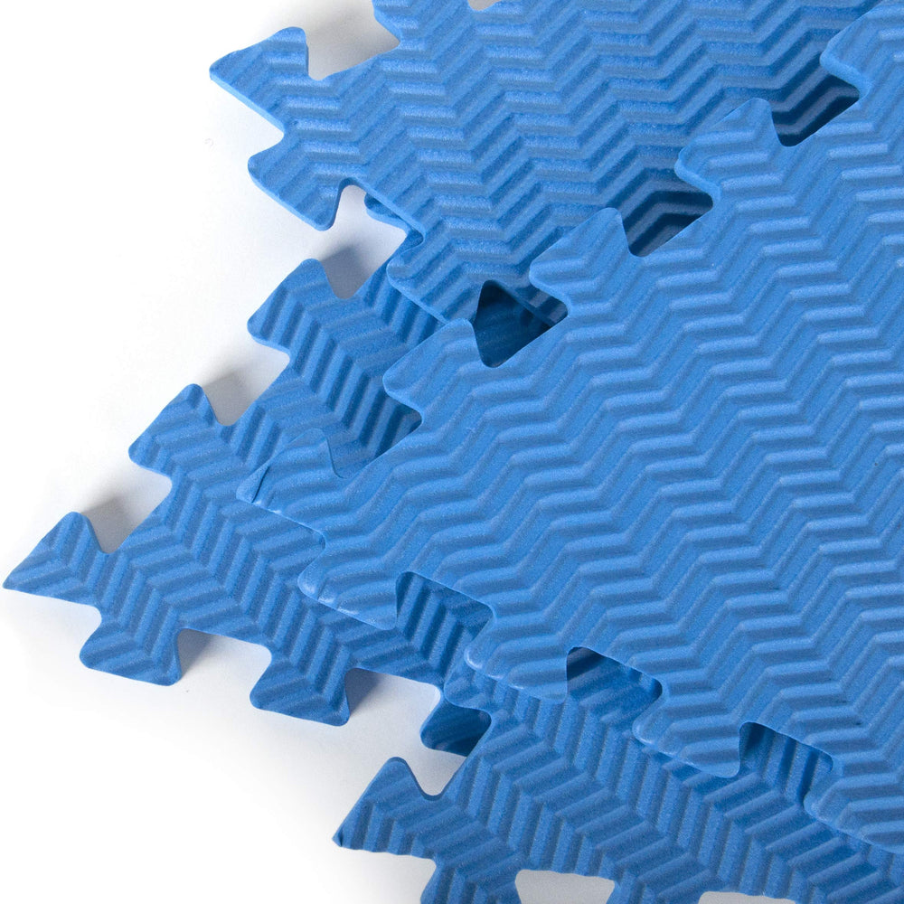 Tadpoles EVA foam is durable and easy to wipe clean.