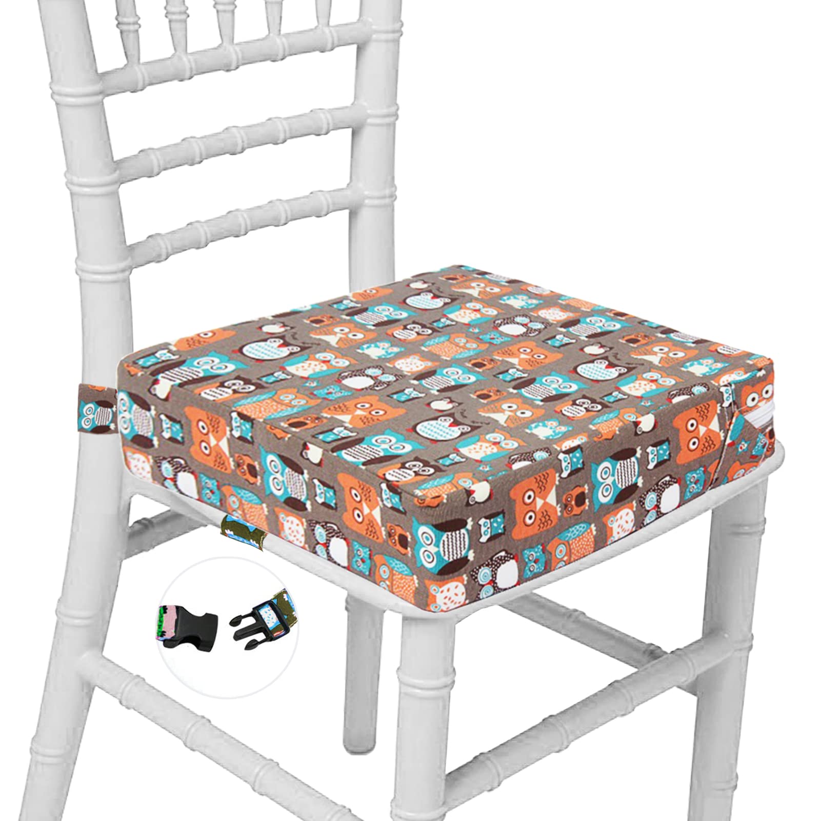 Taeku booster seat for dining table with sturdy cushion and secure fit for family meals