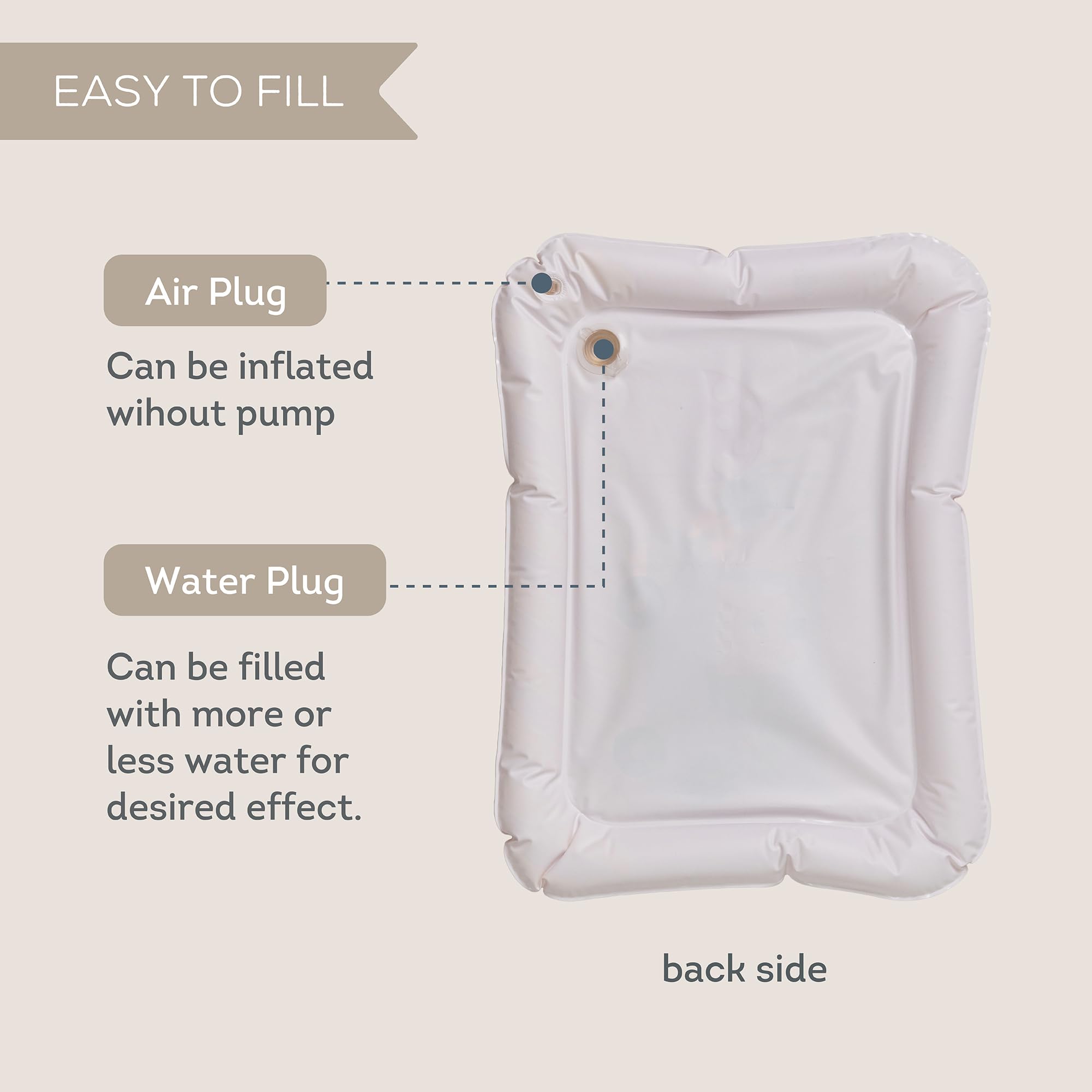 Easy-to-clean design keeps the Taf Toys Panda Bloom mat ready for daily use.