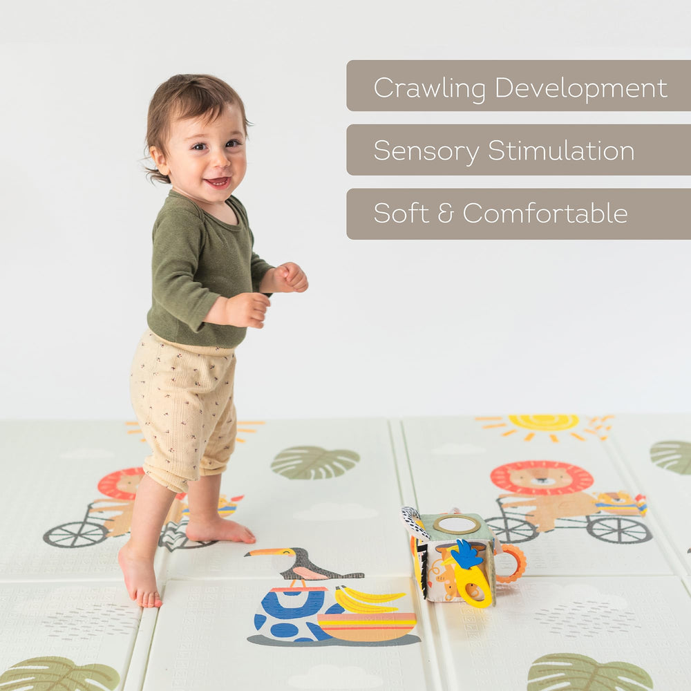 Taf Toys waterproof-easy-clean surface image simplifies cleanup after play.