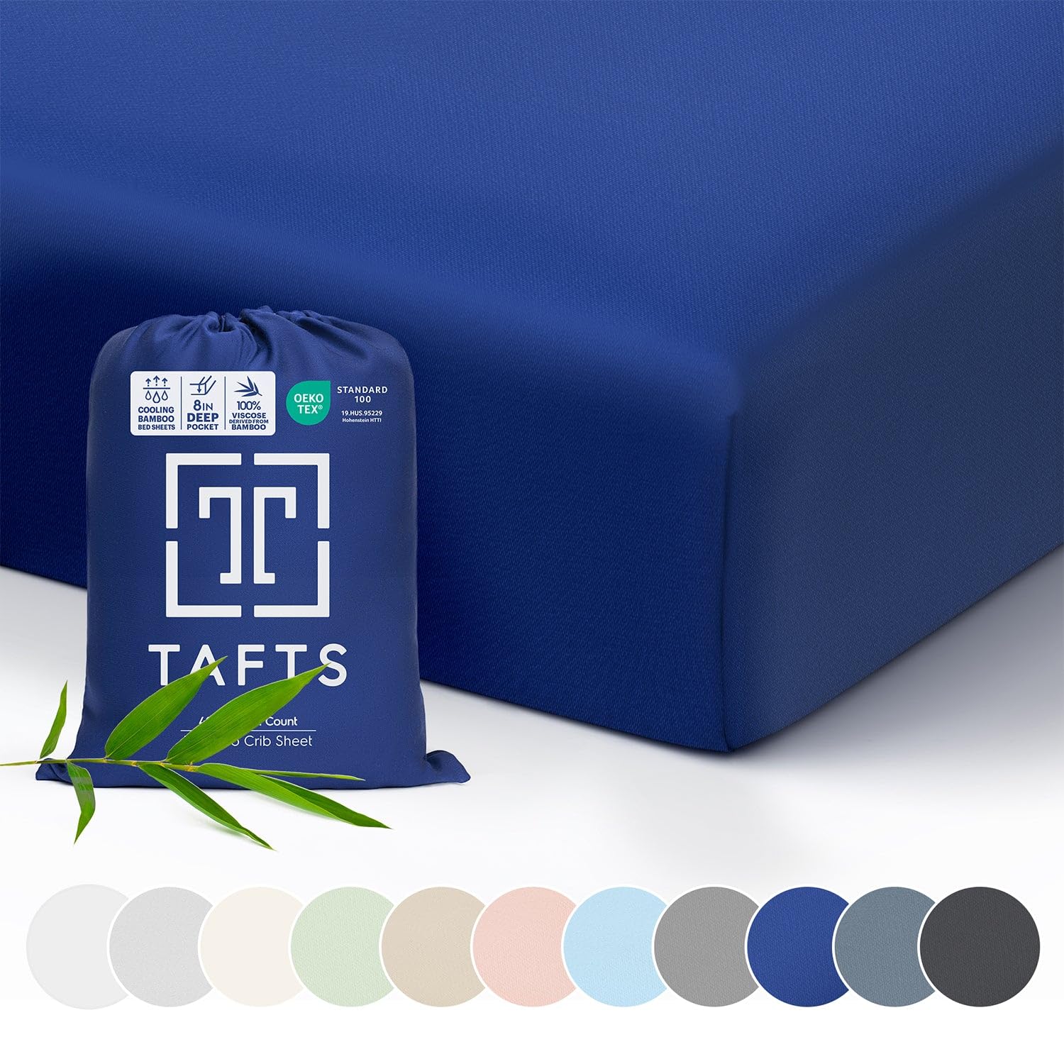 Tafts bamboo crib sheets show ultra-softness for newborn naps