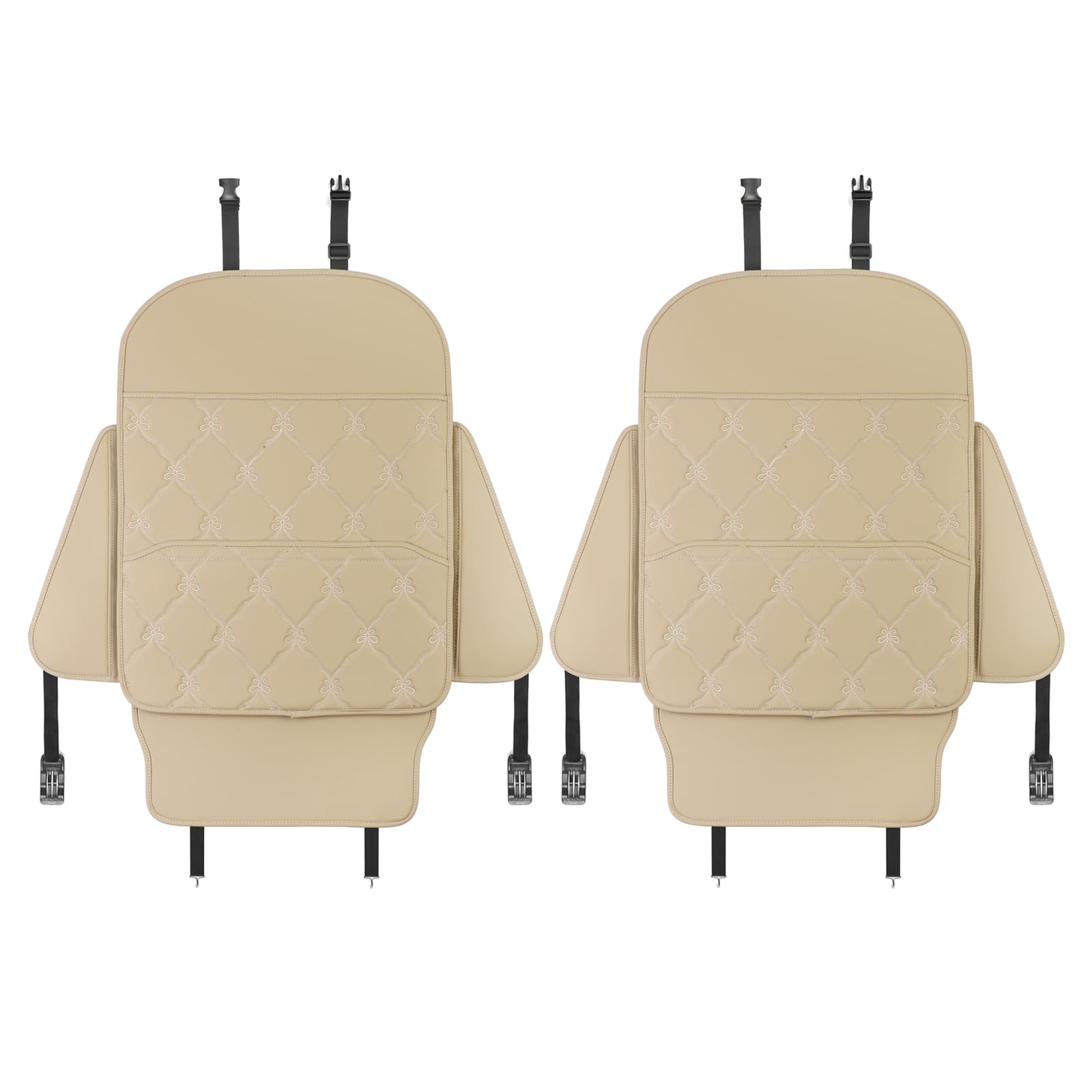 TAIKOO adjustable ribbon back seat protector fits different vehicles