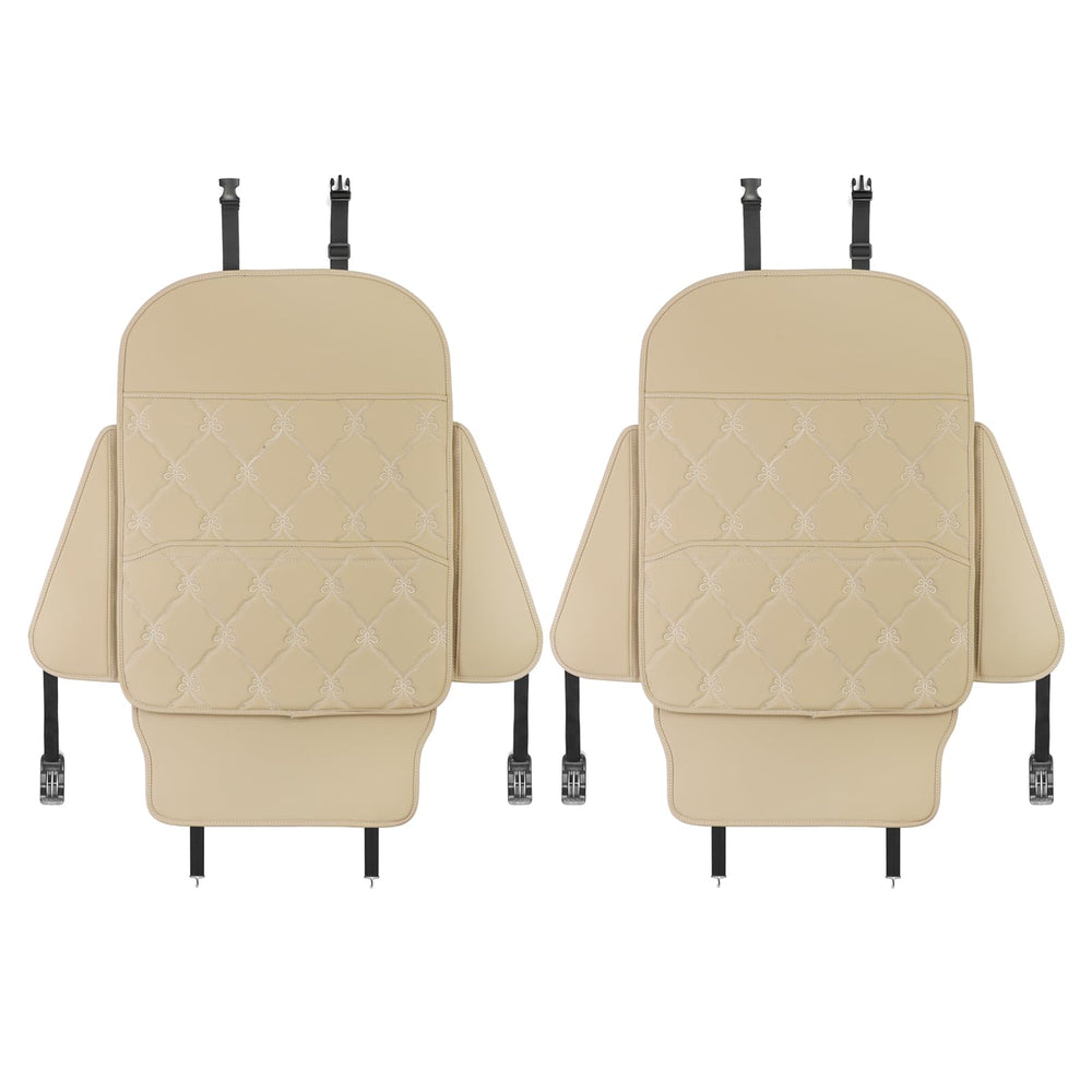 TAIKOO adjustable ribbon back seat protector fits different vehicles