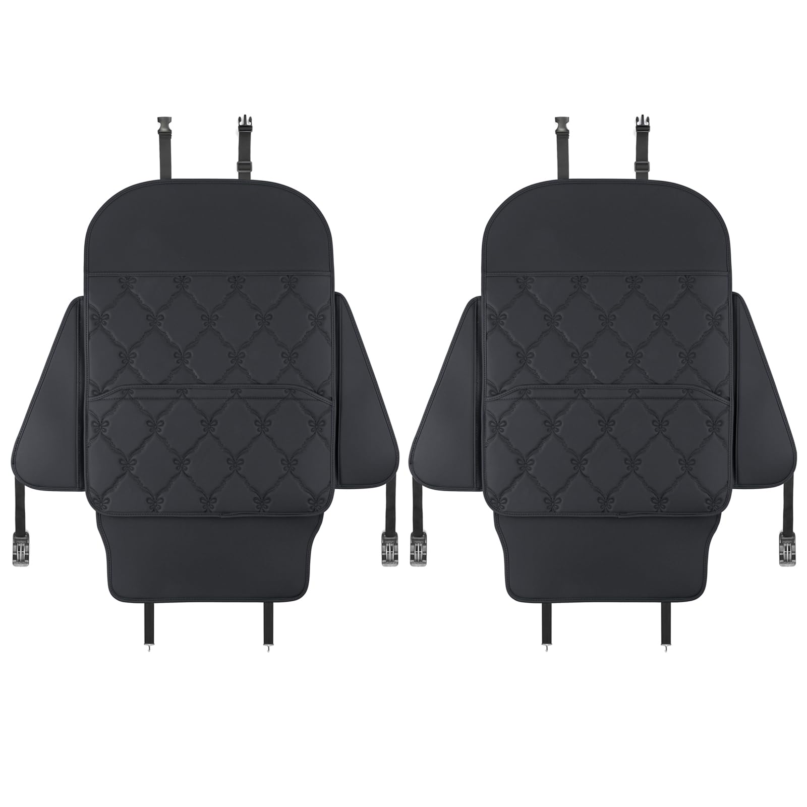 Taikoo car protector for kids dark black keeps seats clean on trips