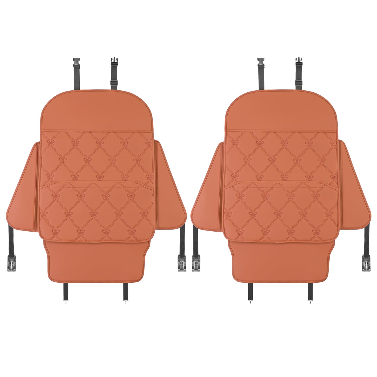 TAIKOO seat back protector features adjustable length for a snug fit