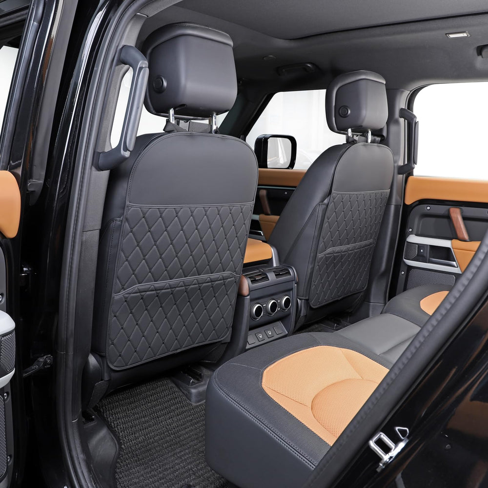 TAIKOO back seat organizer in use, family car scenario.