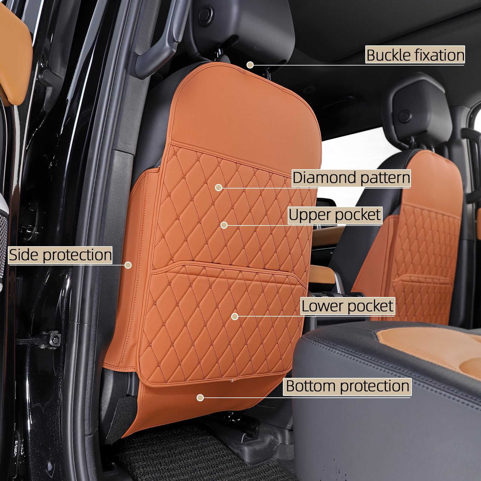 TAIKOO material close-up shows odorless, durable fabric for frequent use.