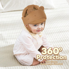 Tailjolly adjustable-fit helmet grows with your child from 6 to 36 months.