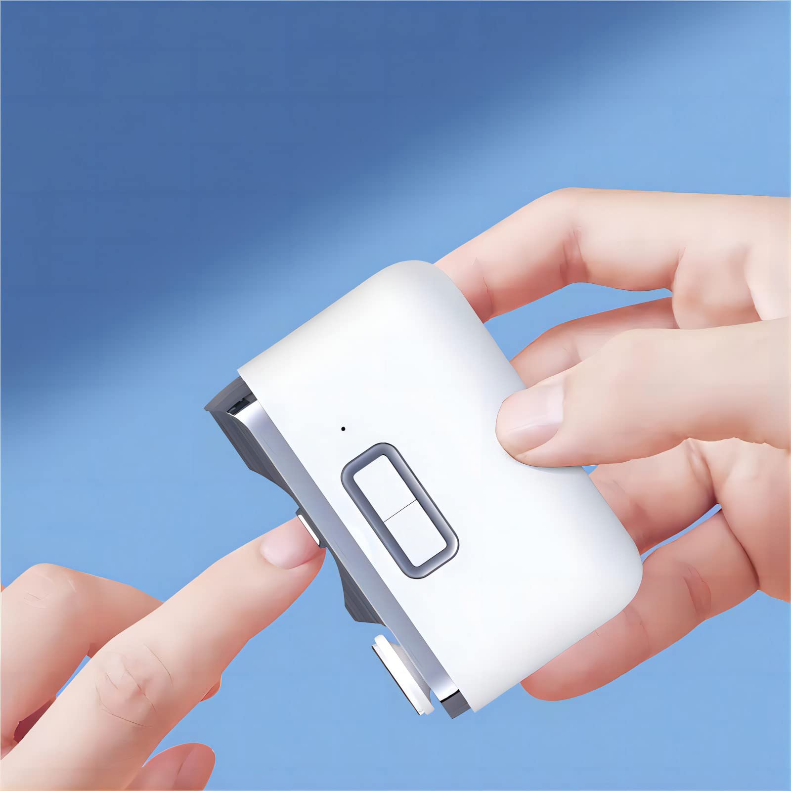 Taivoze built-in debris storage box keeps nail dust contained.