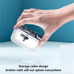 Taivoze two-speed settings for comfortable nail care at home.