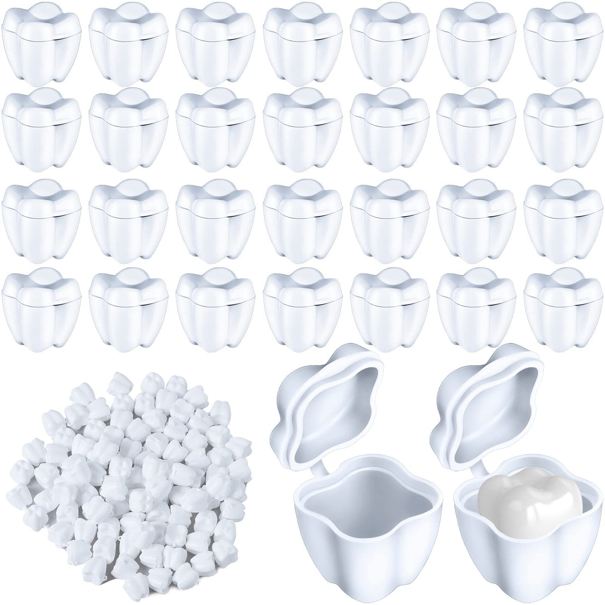 Taiyin tooth savers white box 100-pack for kids' keepsake storage
