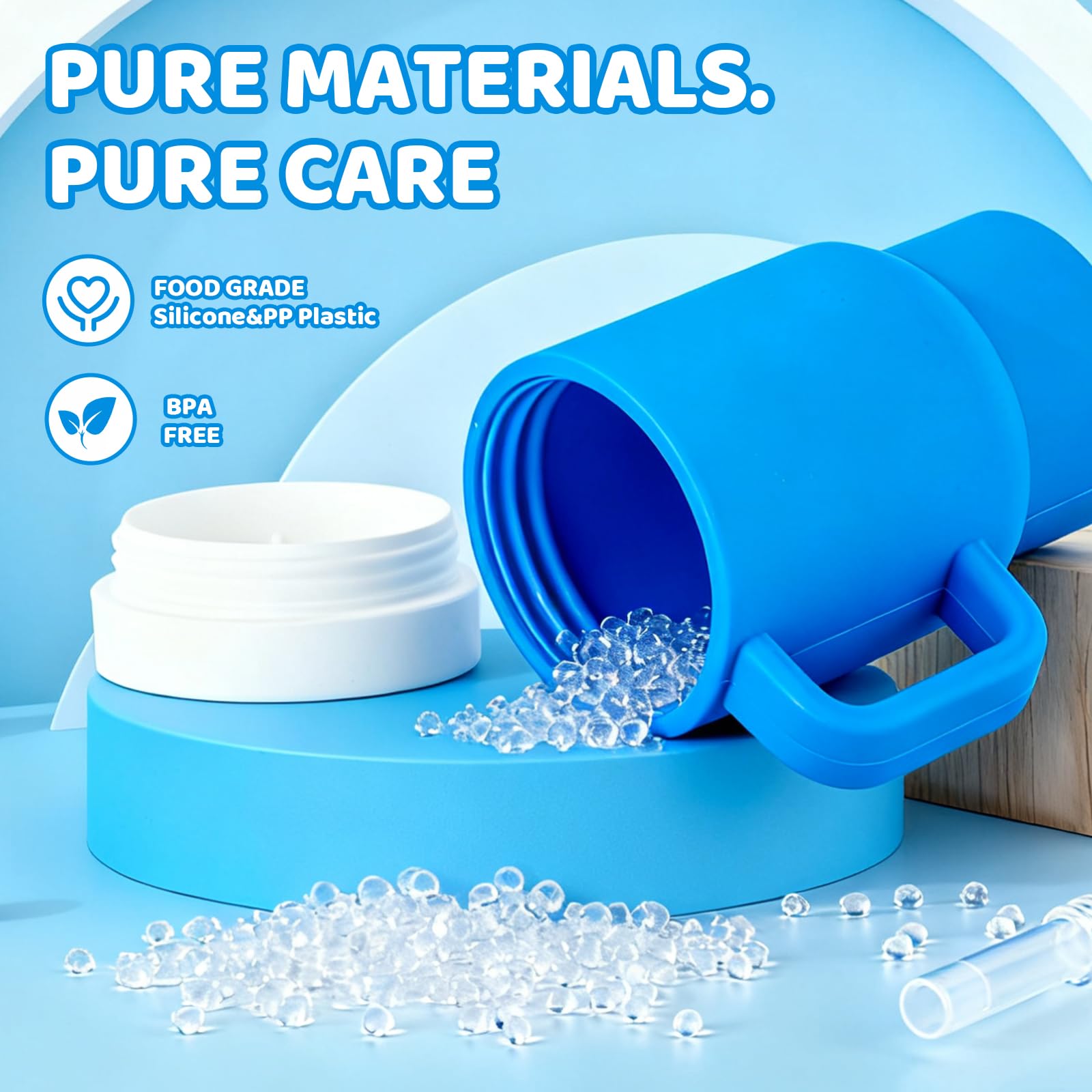 TAKYIT detachable straw simplifies cleaning and maintenance