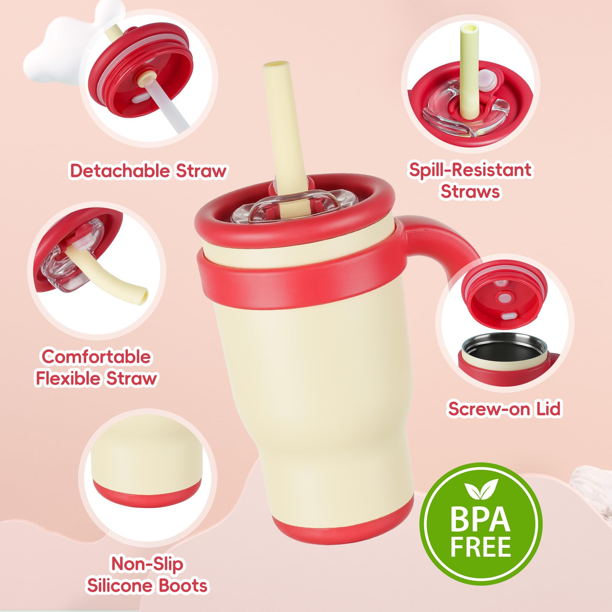 TAKYIT vacuum-insulated stainless steel keeps drinks cold for hours on outdoor trips.