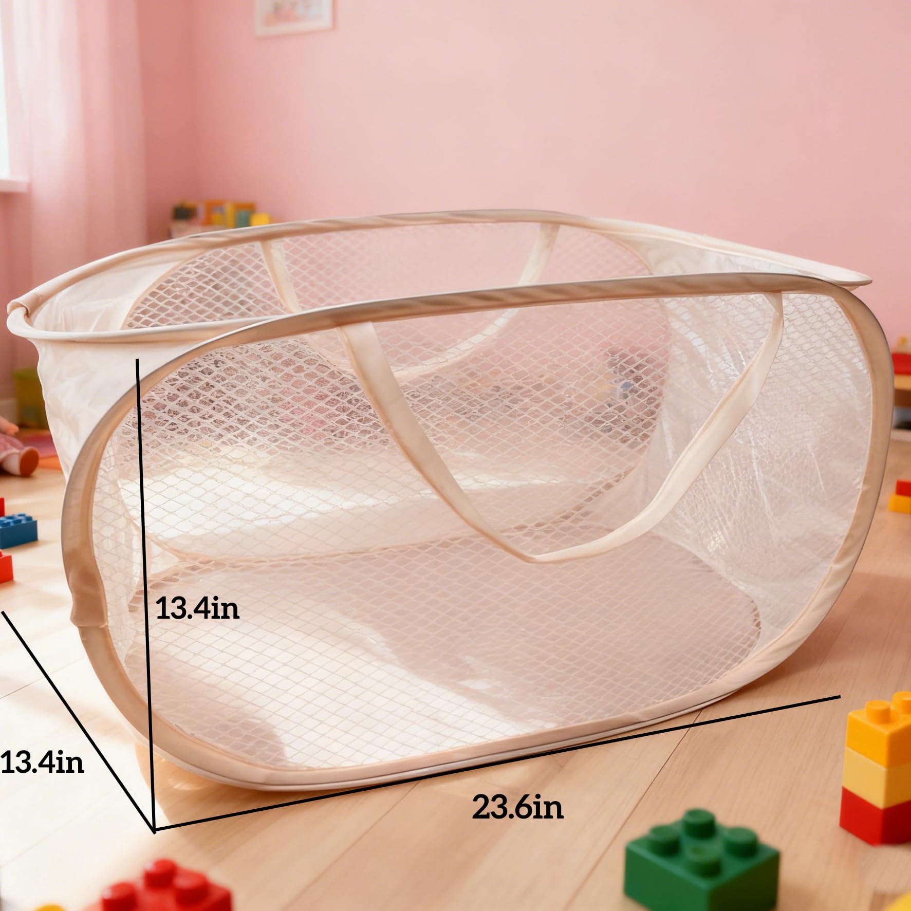 Talisleskye mesh basket emphasizes breathability and visibility of contents
