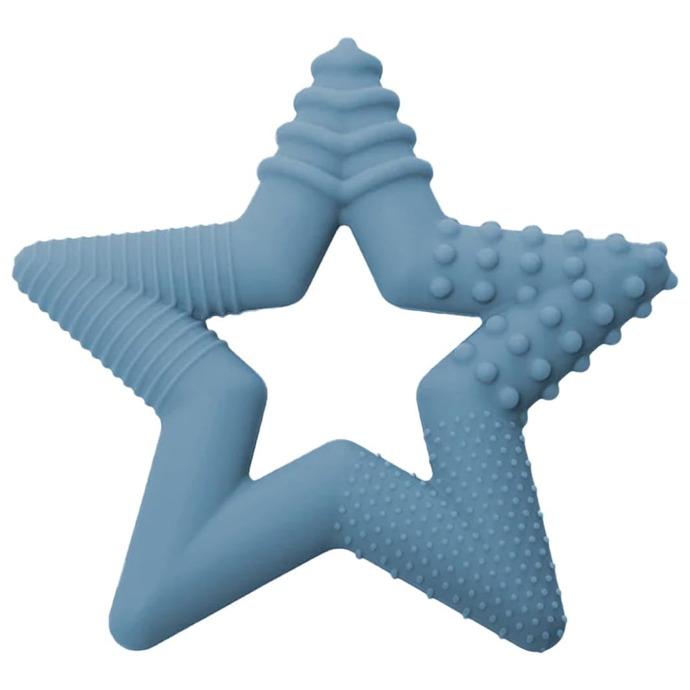 TalkTools Sensory Teeny Teether Star supports baby teeth development safely