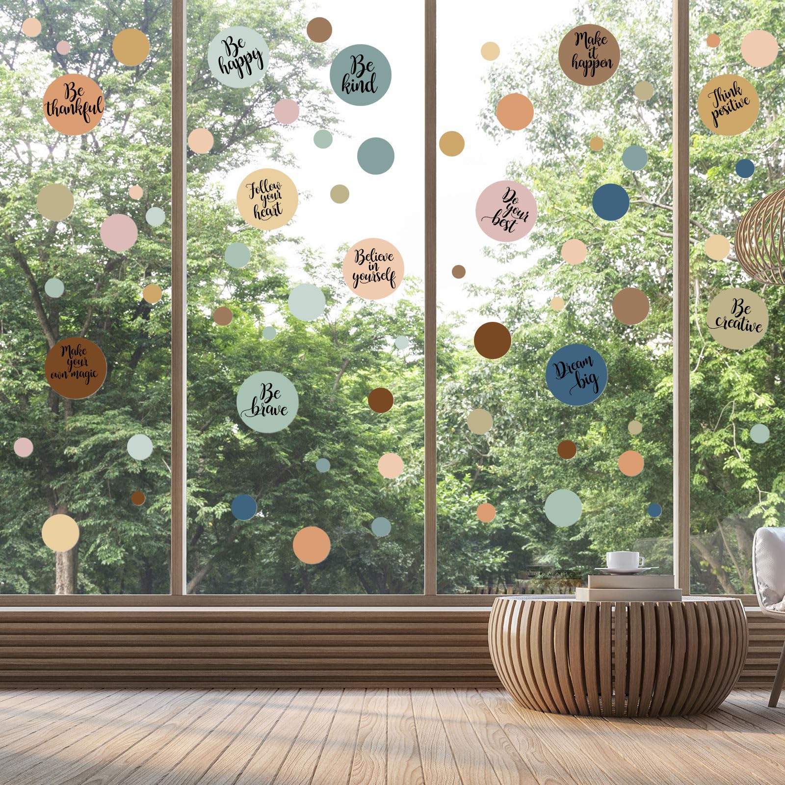 Tallew versatile stickers for windows, doors, and walls for DIY decorating