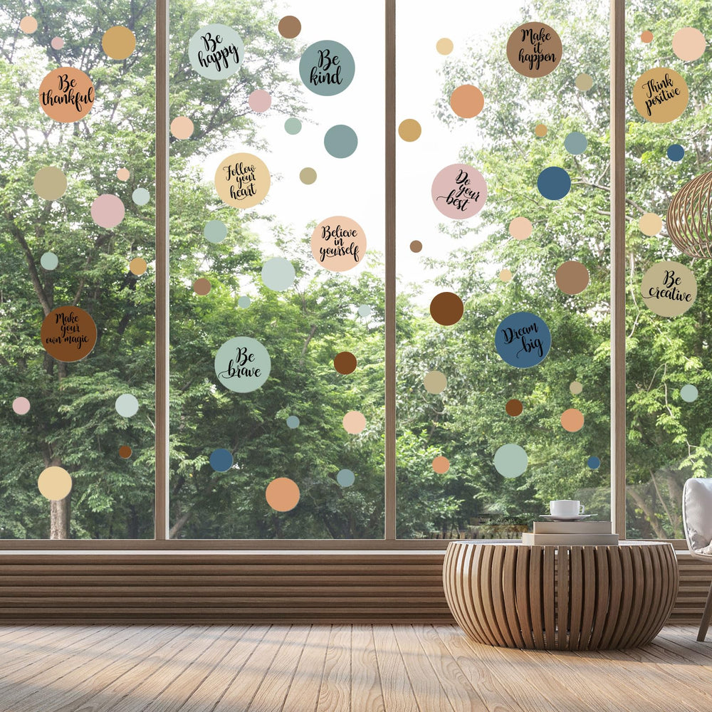 Tallew versatile stickers for windows, doors, and walls for DIY decorating