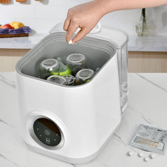 Talovee tablets universal bottle washer compatibility for easy cleaning