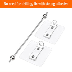 TAMDESG fridge and appliance anchors secure during movement and vibrations.