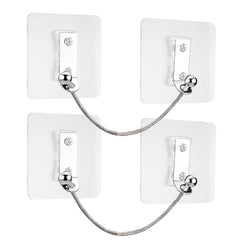 TAMDESG furniture anchors 2 pairs prevent tipping without drilling.