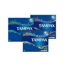 Tampax Cardboard Regular tampon inside wrapper close view.