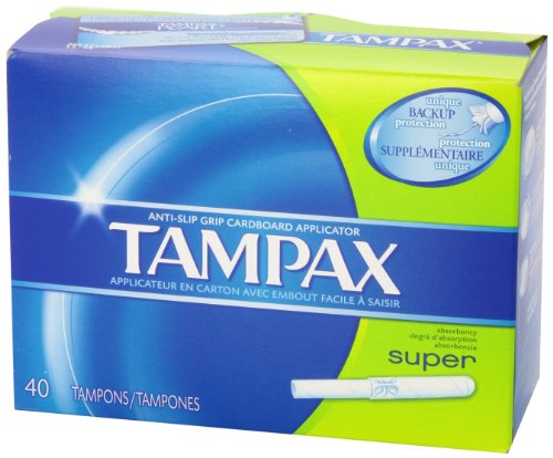 Tampax durable-wrapper storage keeps tampons safe when you are on the go.