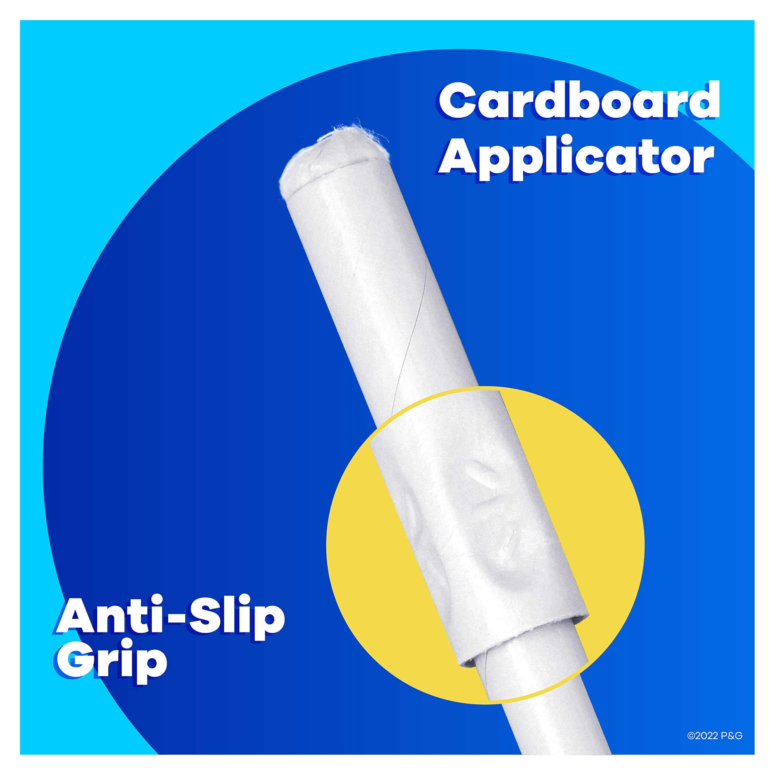 Tampax FormFit expansion adapts to the body for comfortable protection.