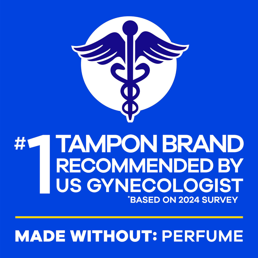 Anti-Slip Grip close-up on Tampax Pearl applicator