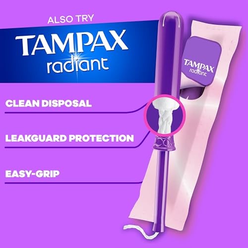 Tampax Pearl usage concept for day-to-night protection