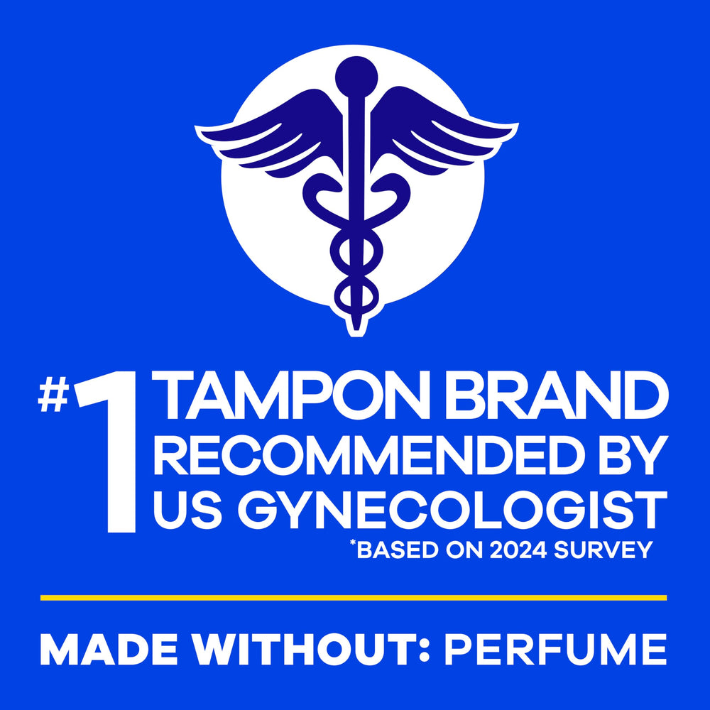Tampax Pearl FormFit expansion hugs your natural shape.