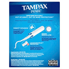 Tampax Pearl removal layer ensures smooth removal after use