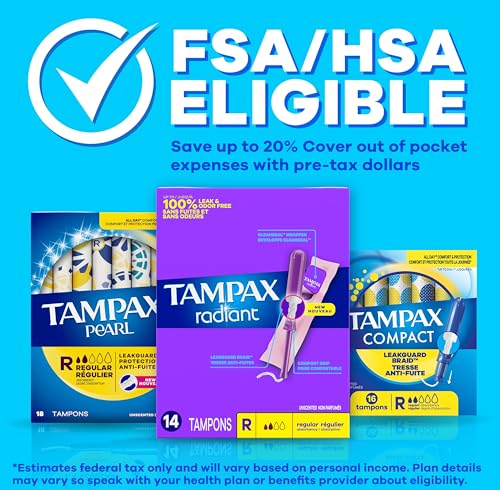 Smooth removal layer visible on Tampax Pearl tampon