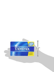 Tampax Regular anti-slip grip insertion detail emphasizes precise placement.