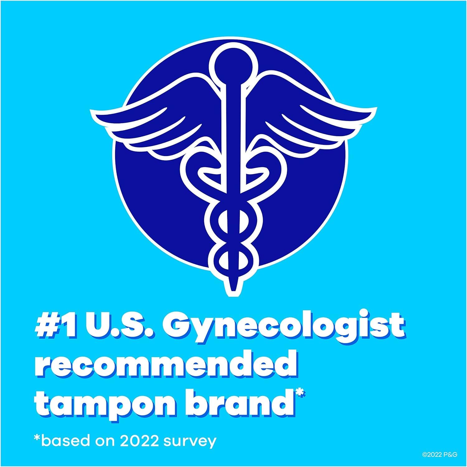 Tampax Regular tampons pack3 weight label for travel friendly packaging