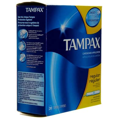 Tampax unscented fragrance-free tampons for sensitive users.